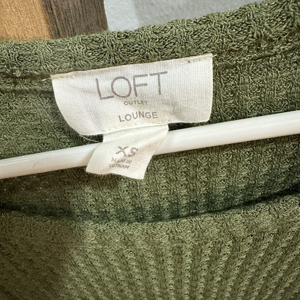 5/$25 Olive Green Lounge Sweater